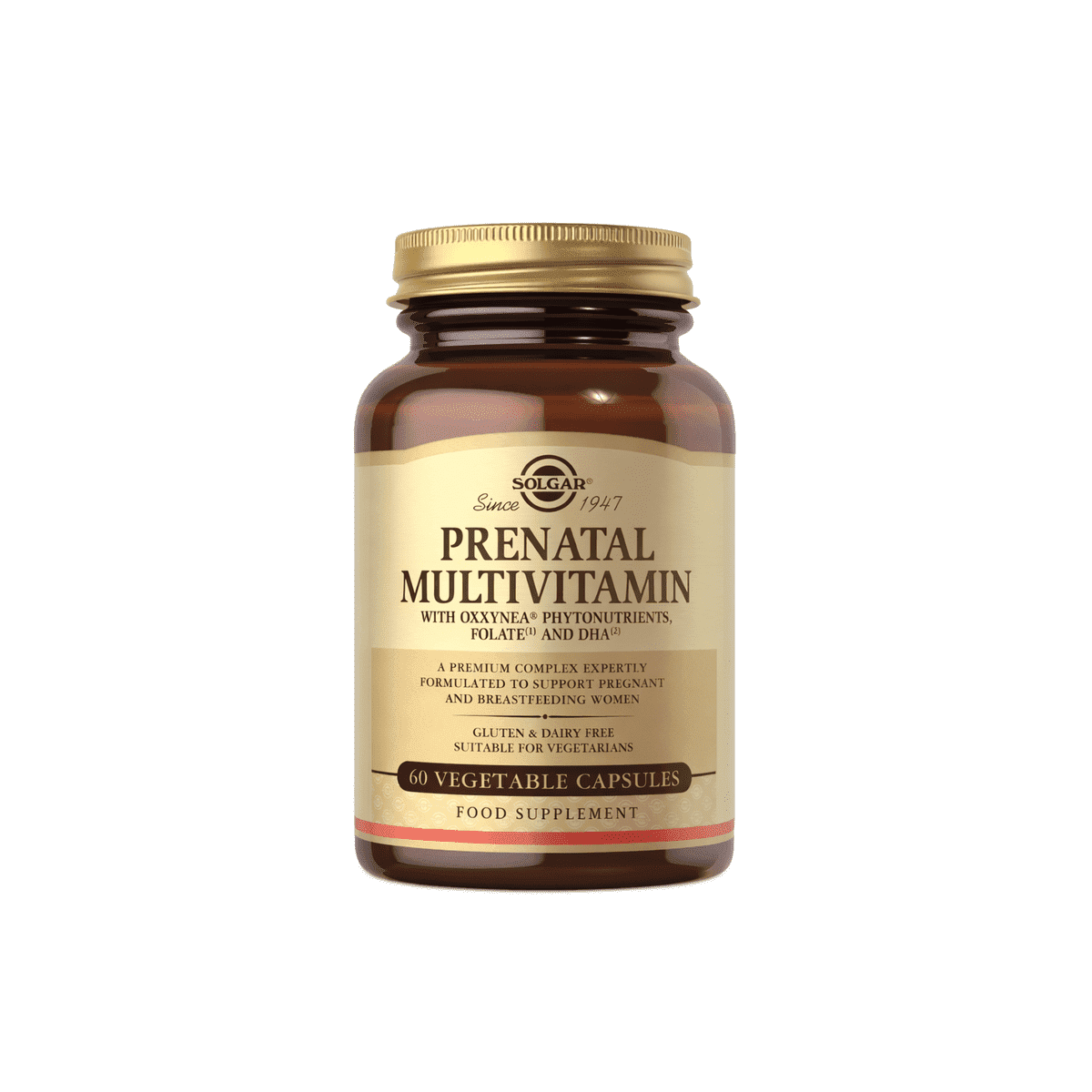 Prenatal Multivitamin with Oxxyne 60 kaps, Solgar