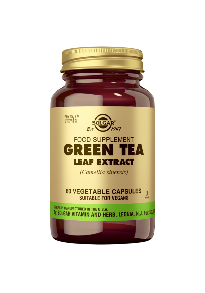 Vihreä Tee Green Tea 60 kaps, Solgar