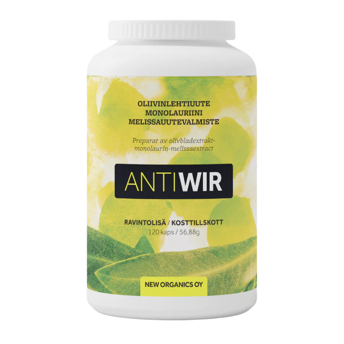 Antiwir oliivinlehtiuute 120 kaps, New Organics