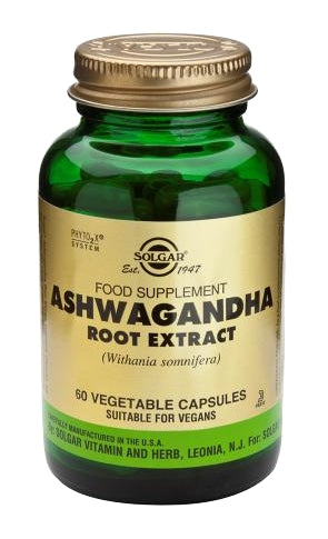 Ashwagandha root extract 60kaps., Solgar