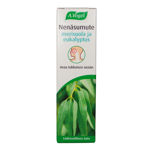 Nenäsumute merisuola ja eukalyptus 20ml, A. Vogel