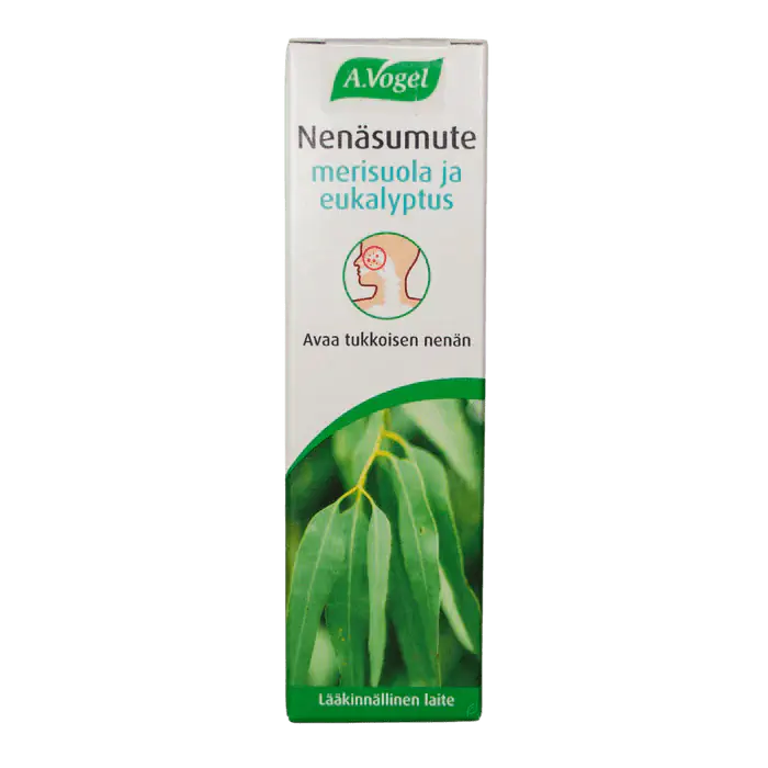 Nenäsumute merisuola ja eukalyptus 20ml, A. Vogel
