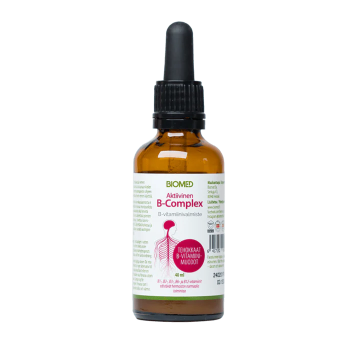 B-Complex Aktiiviset tipat 40ml, Biomed