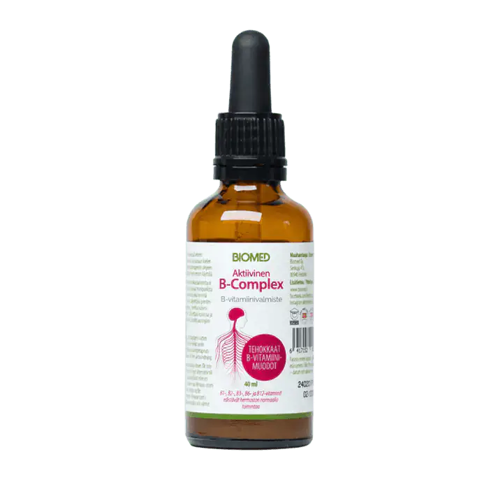 B-Complex Aktiiviset tipat 40ml, Biomed