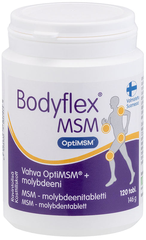 Bodyflex MSM-molybdeeni 120 tabl.