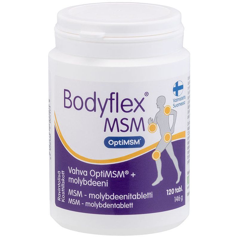 Bodyflex MSM-molybdeeni 120 tabl.