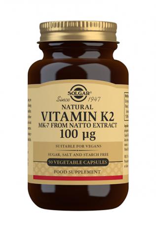 K2-vitamiini 100 µg, Solgar