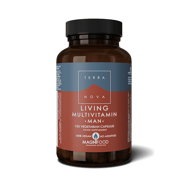Living Multivitamin Man monivitamiini 100 vegetabs, Terranova