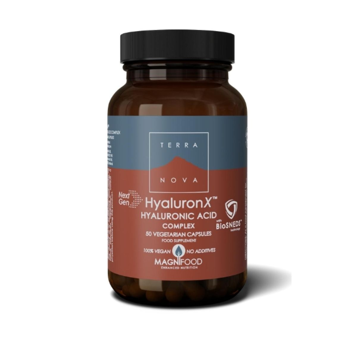 NextGen HyaluronX™ Hyaluronic Acid Complex 50 vegekaps, Terranova