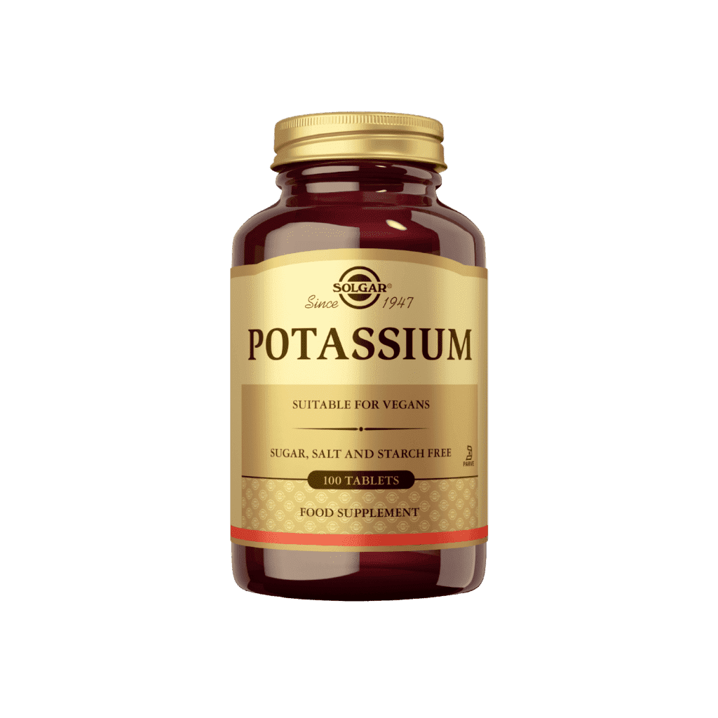 Kalium Glukonaatti 99mg Potassium 100 tabl, Solgar