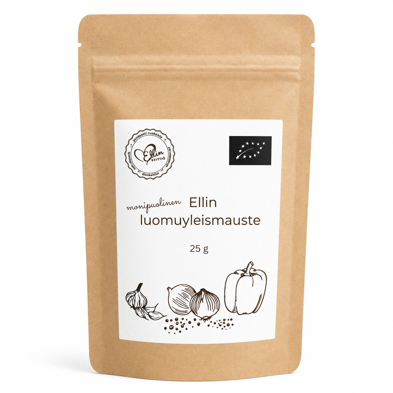 Ellin monipuolinen yleismauste, luomu, 25 g, Ellin keittiö