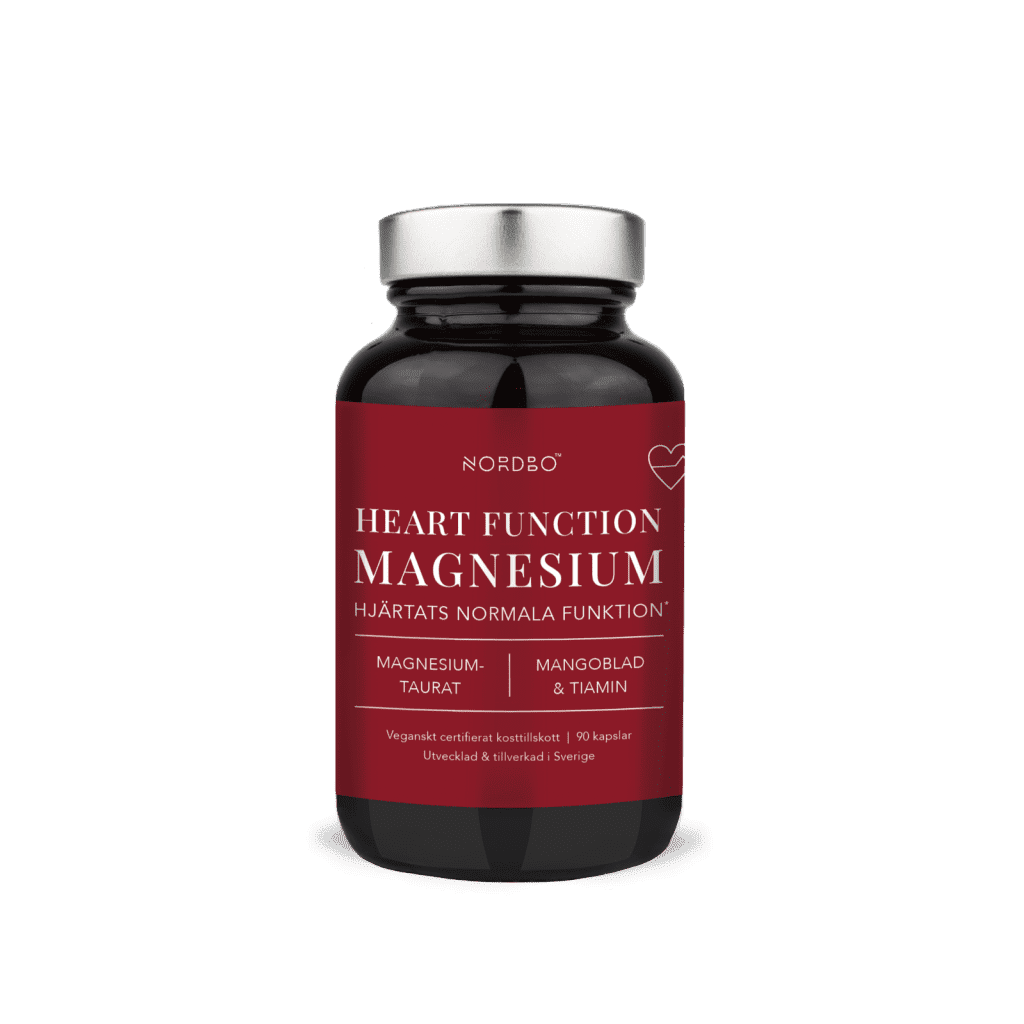 Heart Function Magnesium 90 kaps, Nordbo