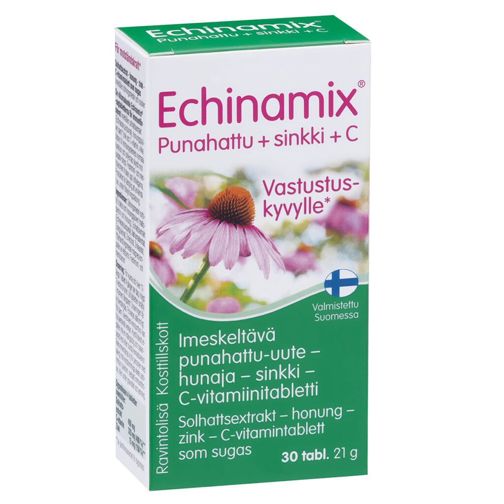 Echinamix Punahattu + sinkki + C 30 tabl.