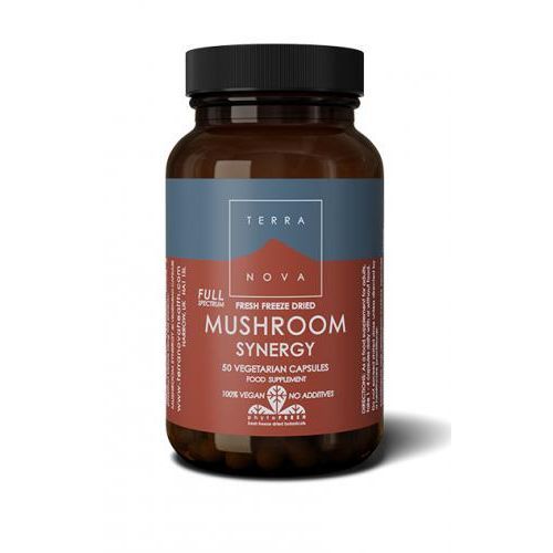 Full Spectrum Mushroom Synergy 50kaps (luomu), Terranova