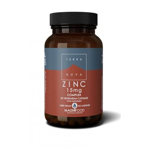 Zinc 15 mg Complex (bisglysinaatti) 50 kaps, Terranova