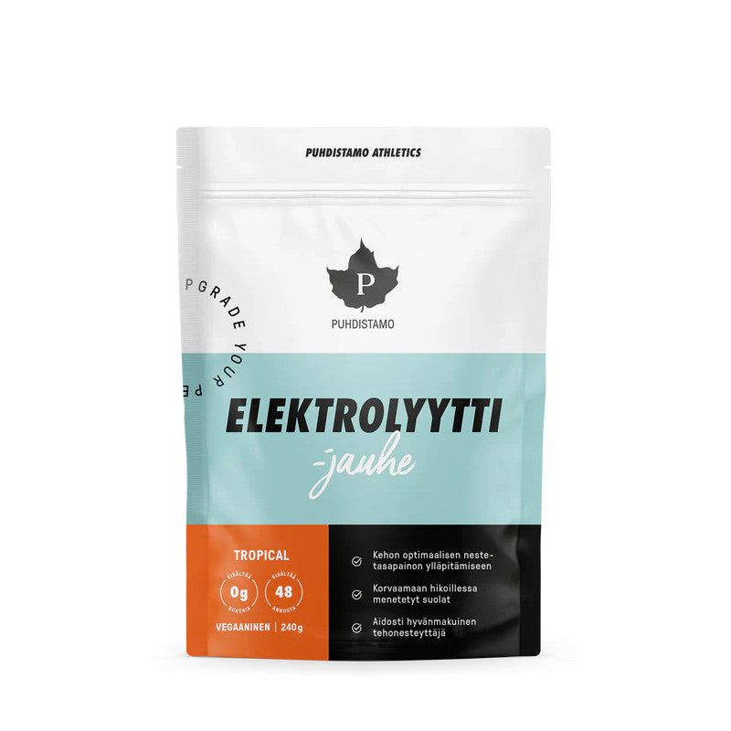 Elektrolyyttijauhe Tropical 240g, Puhdistamo