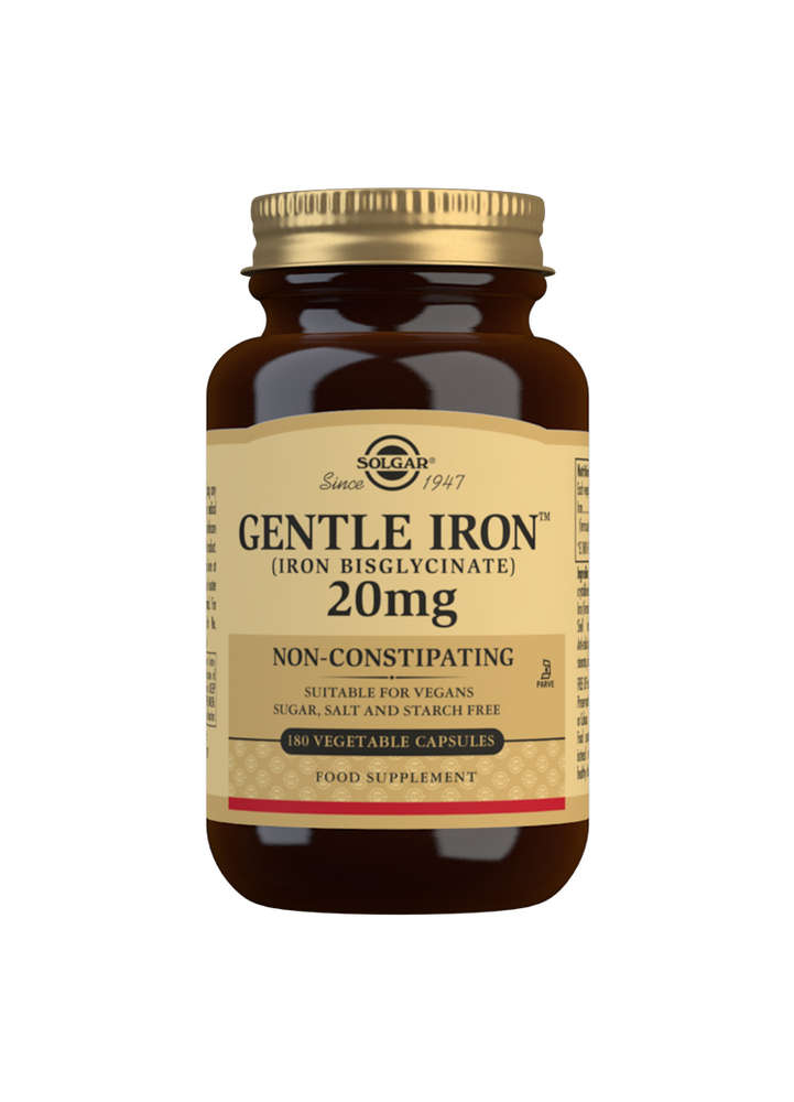 Gentle Iron 20mg Rauta 180kaps., Solgar