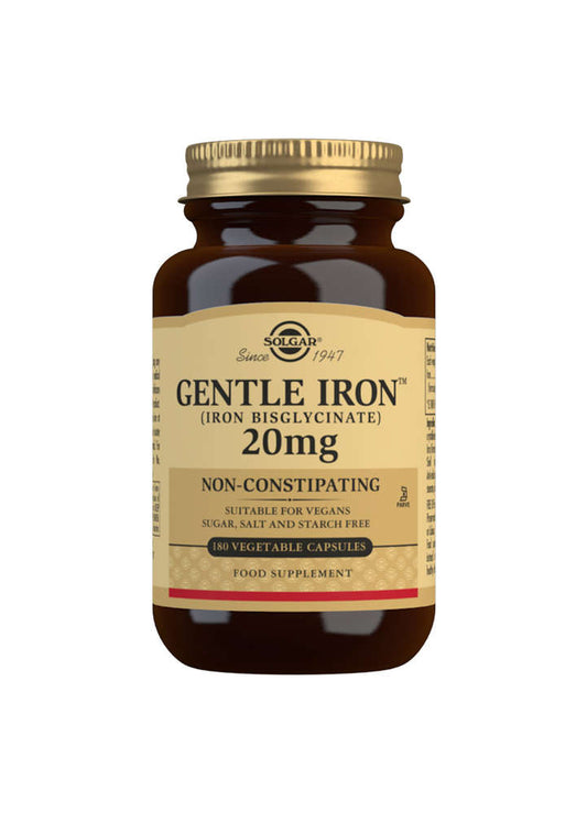 Gentle Iron 20mg Rauta 180kaps., Solgar