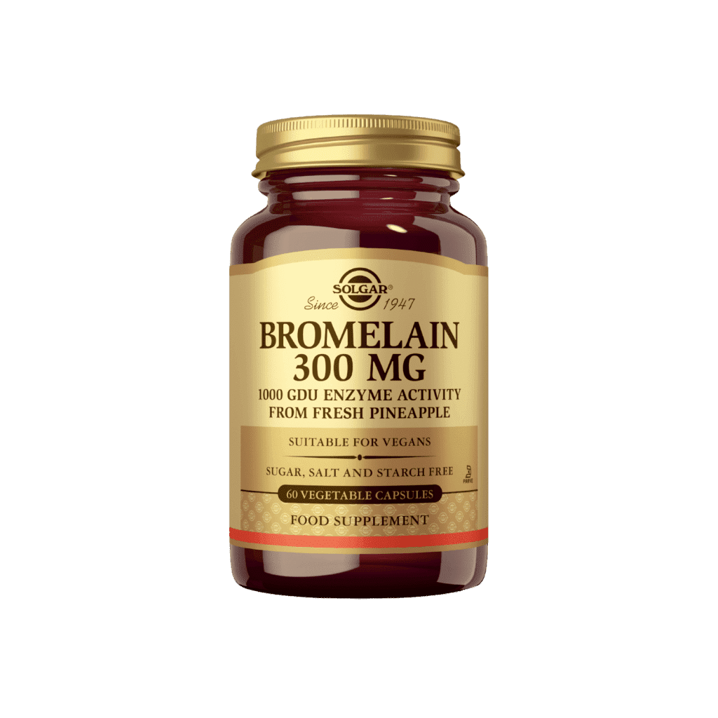 Bromelaiini 300mg 60 kaps, Solgar
