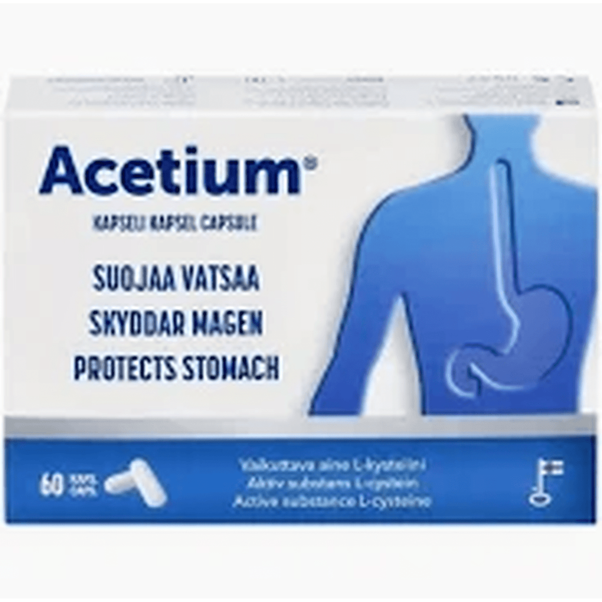Acetium 100 mg 60 kaps.