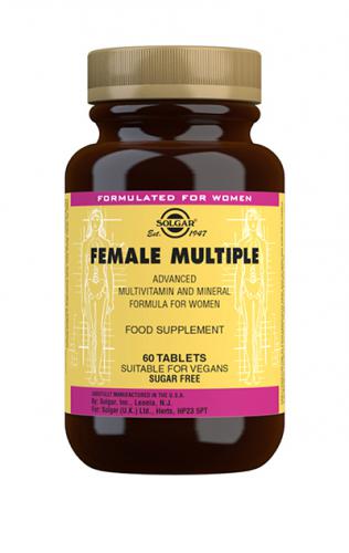 Female Multiple monivitamiini 60tabl., Solgar