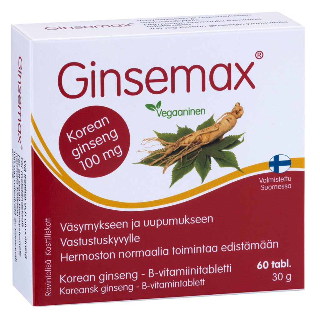 Ginsemax B-vitamiini 60tabl.