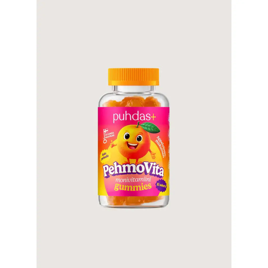 PehmoVita monivitamiini Gummies 75 kpl, Puhdas+