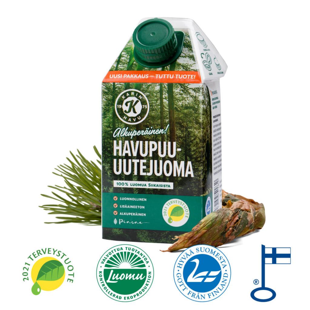 Karin Havupuu-Uutejuoma 500ml luomu
