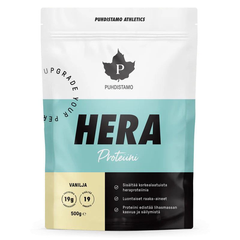 Heraproteiini Vanilja 500g, Puhdistamo