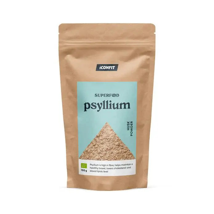 Psylliumjauhe Husk luomu 150 g, ICONFIT