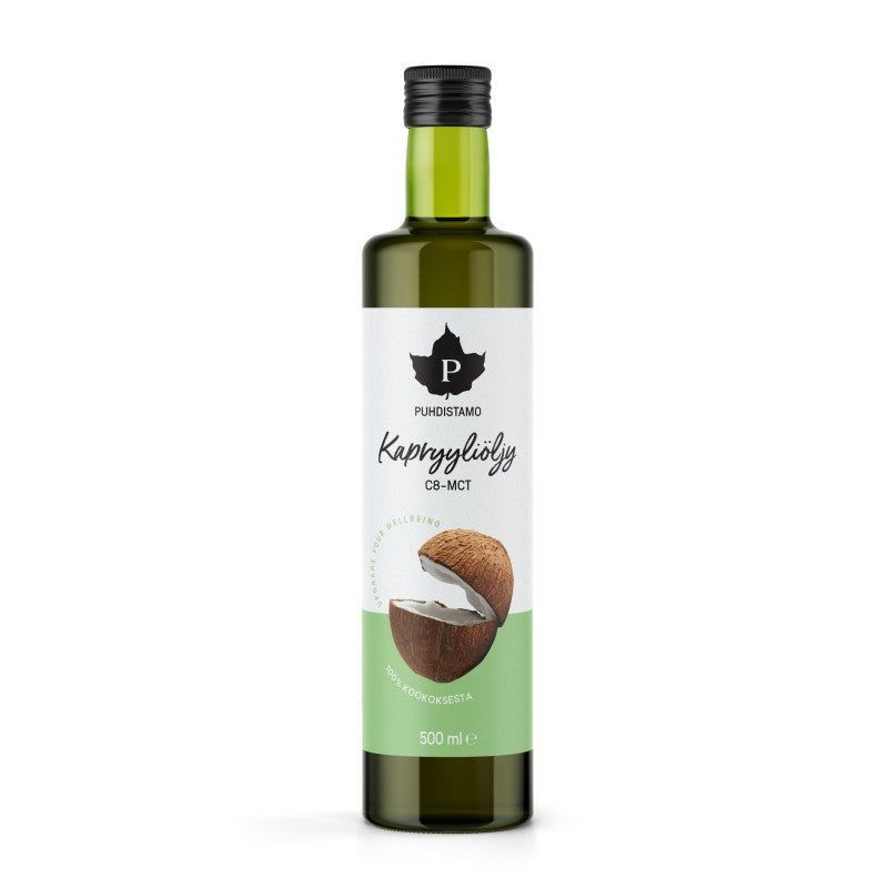 Kapryyliöljy kookoksesta 500ml, Puhdistamo