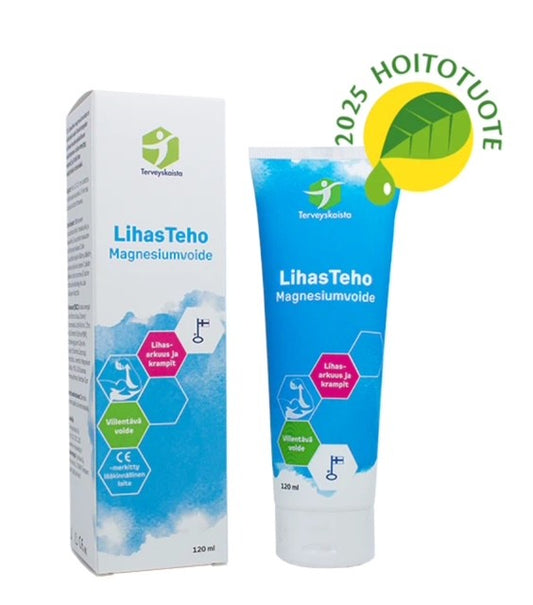 LihasTeho Magnesiumvoide 120ml, Terveyskaista