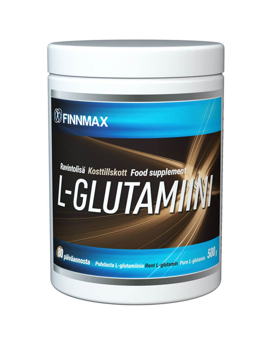 L-Glutamiini Kasviperäinen 500g, Finnmax