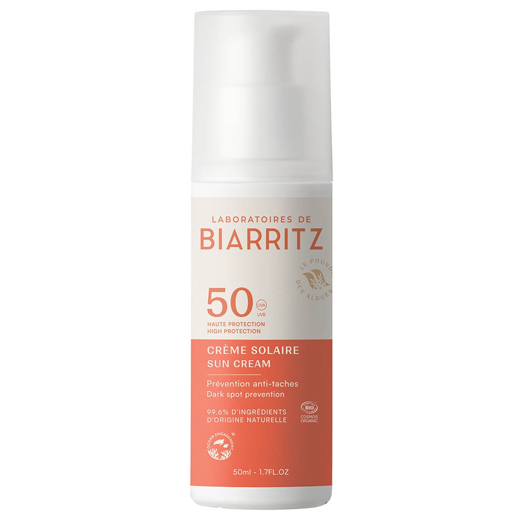 Laboratoires de Biarritz Face Sun Cream - Aurinkovoide Kasvoille SPF50 50ml
