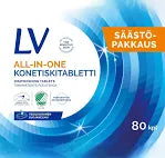 LV All-In-One 80 kpl konetiskitabletti