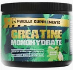 PWOlle Creatine monohydrate - kreatiini Sour Pear 250g