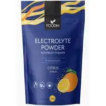 Elektrolyyttijauhe, Sitrus 240g, Foodin