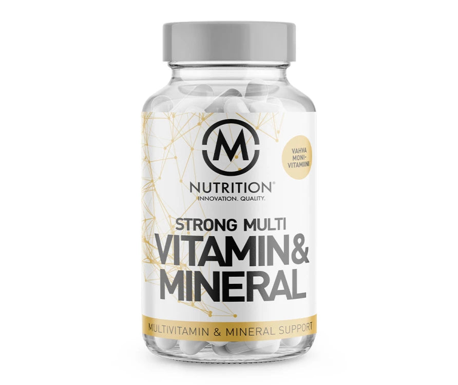 Strong Multivitamin & Mineral, 120 kaps, M-Nutrition