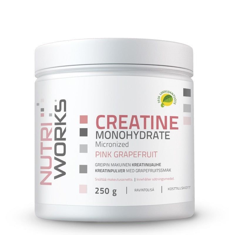 Creatine Monohydrate Pink Grapefruit 250 g, Nutri Works