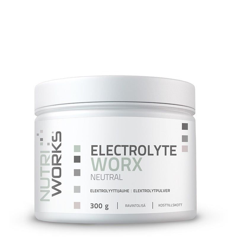 Electrolyte Worx - maustamaton 300 g, Nutri Works