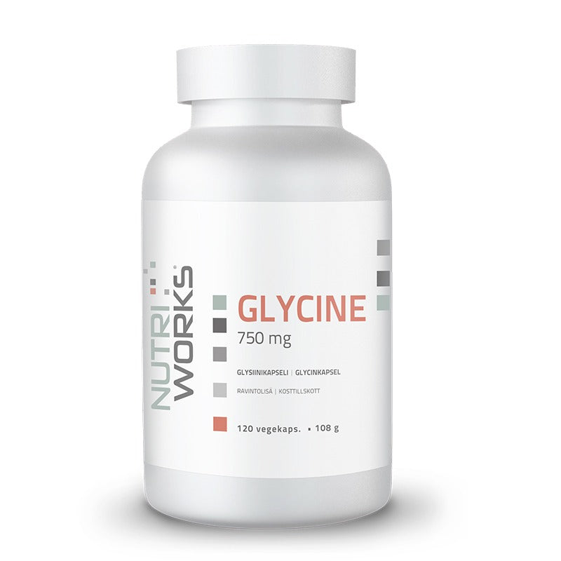 Glycine 750mg 120 kaps, Nutri Works