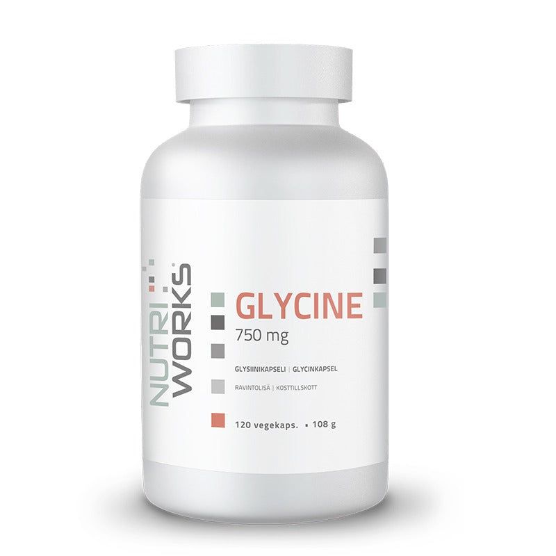 Glycine 750mg 120 kaps, Nutri Works