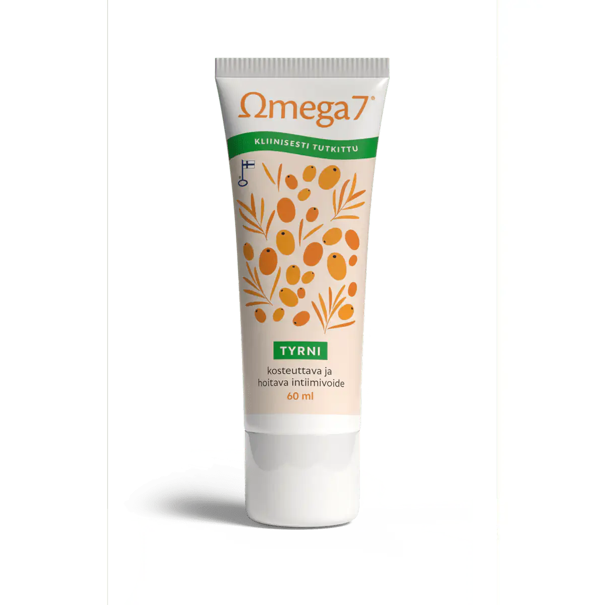 Ωmega7 TYRNI Kosteuttava ja hoitava intiimivoide 60 ml, Aromtech