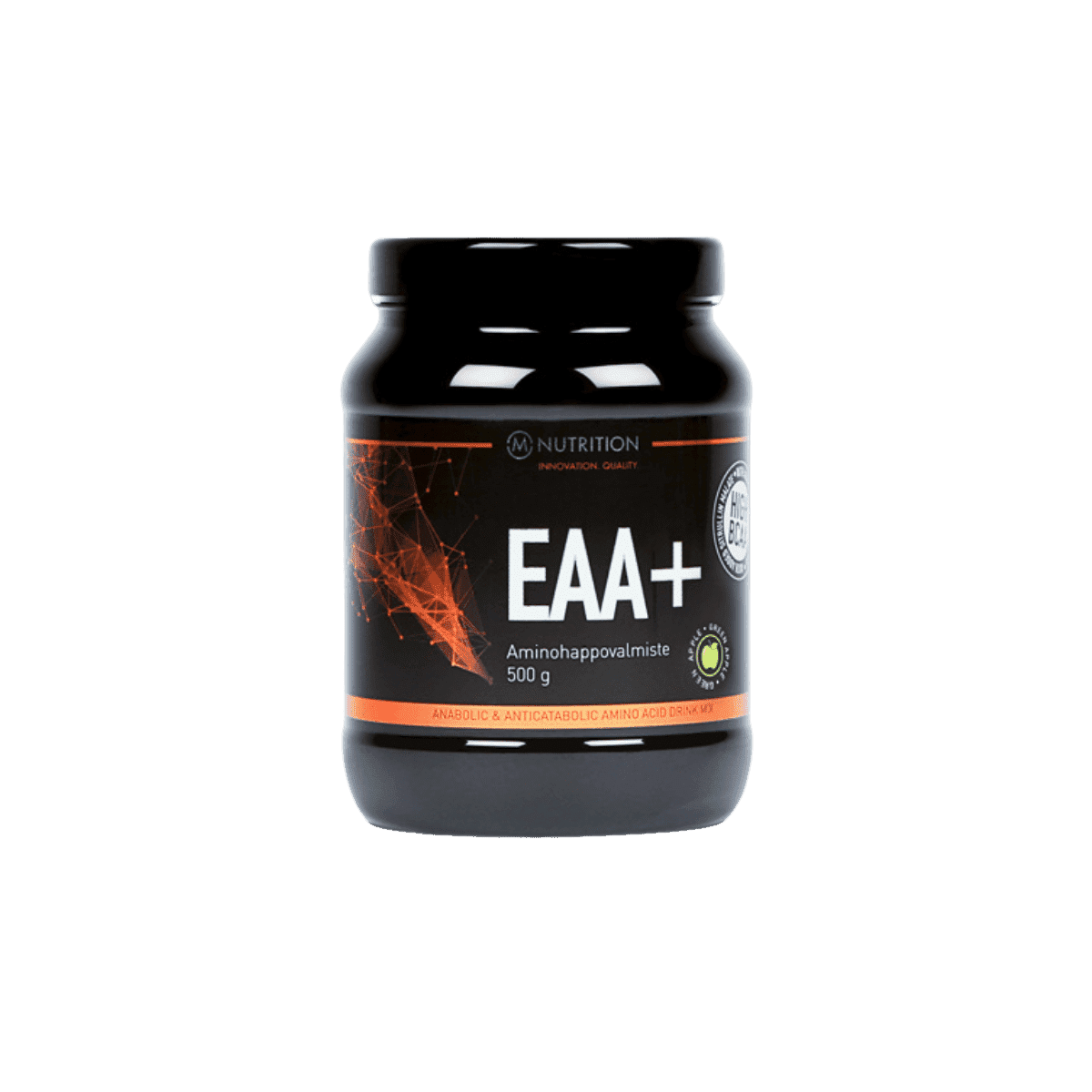 M-Nutrition EAA+ 500 g, Vihreä omena
