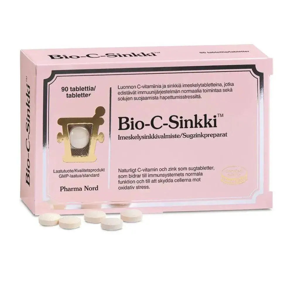 Bio-C-Sinkki - Imeskelysinkkivalmiste 90 tabl, Pharma Nord