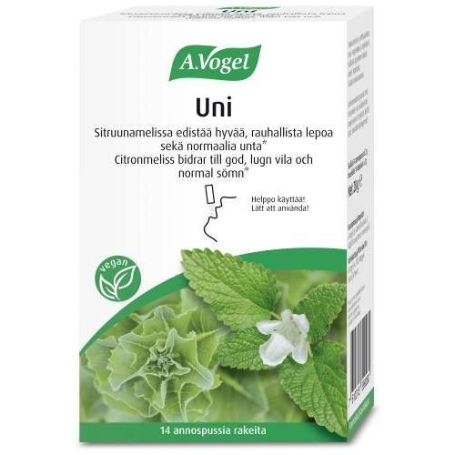 Unirakeet pussi 14 x 2 g ann.ps, A.Vogel