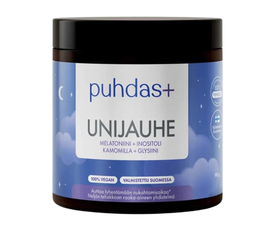 Unijauhe 90 g, nopeavaikutteinen, Puhdas+
