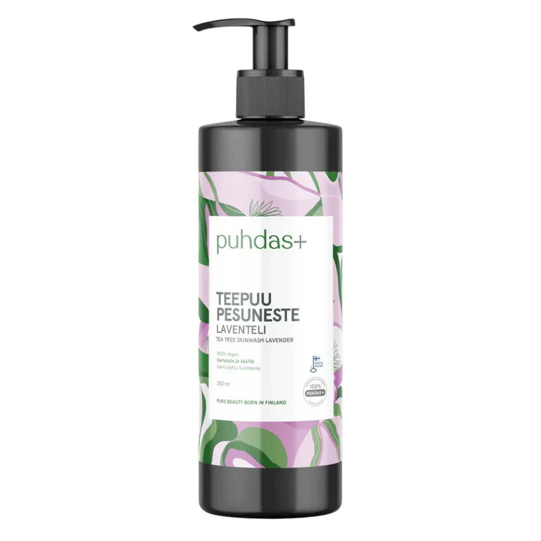 Teepuu Pesuneste Laventeli 250 ml, Puhdas+