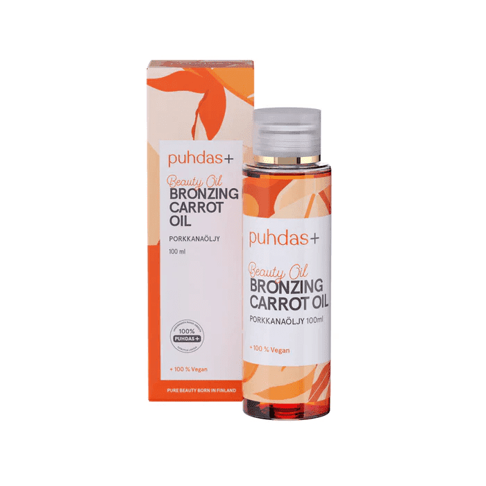 Bronzing Carrot Oil-porkkanaöljy 100 ml, Puhdas+