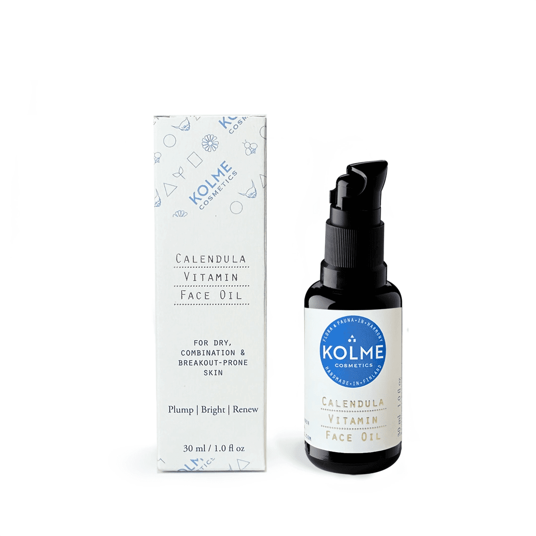 Kehäkukka Vitamiini Kasvoöljy 30 ml, Kolme Cosmetics